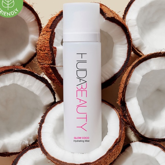 HUDA BEAUTY Other - Huda Beauty Glow Coco Hydrating Mist 3.38 oz Gowy dewy finish prime set refresh